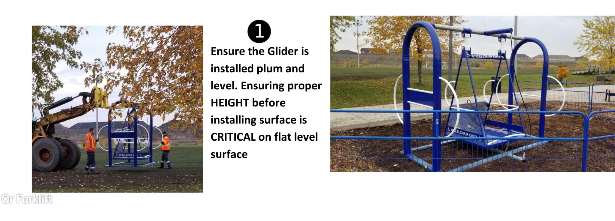 Installation Freedom Glider Incord